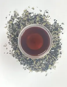 Vitali-Tea green tea and elderberry organic herbal tea blend loose leaf Beverage