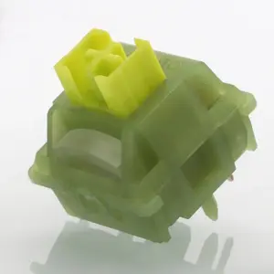 Outemu Lime V3 35g Tactile Switches Pre Lubed 5Pin HotSwap LightPipe Silent MX Gaming Mechanical Keyboard