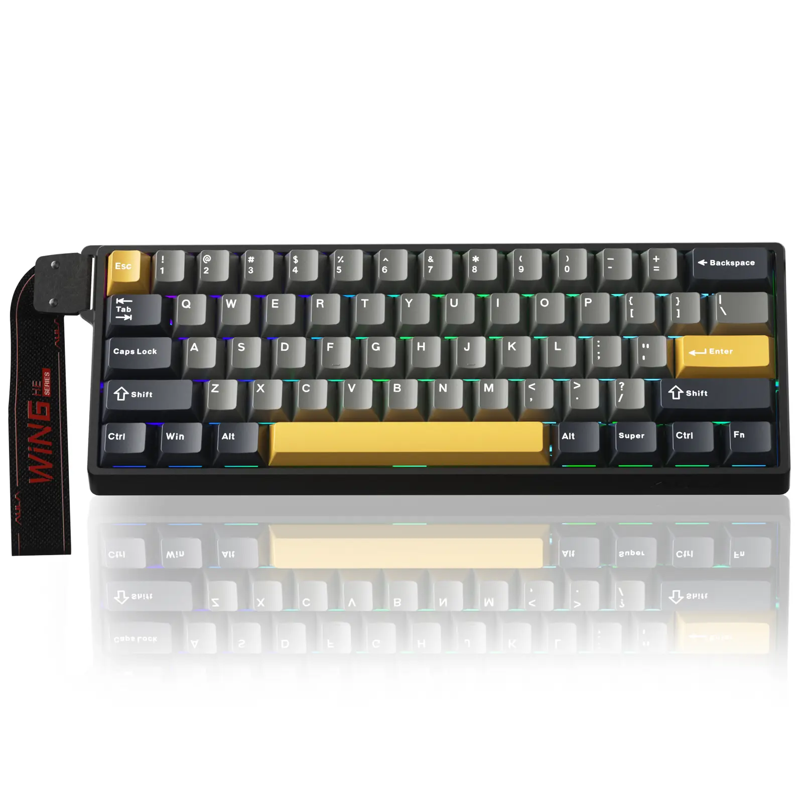 WIN60 HE MAX-Drak Grey&Light Grey&Yellow