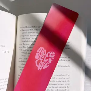 more self love bookmark - 2x8in decorative bookmark - book accessories