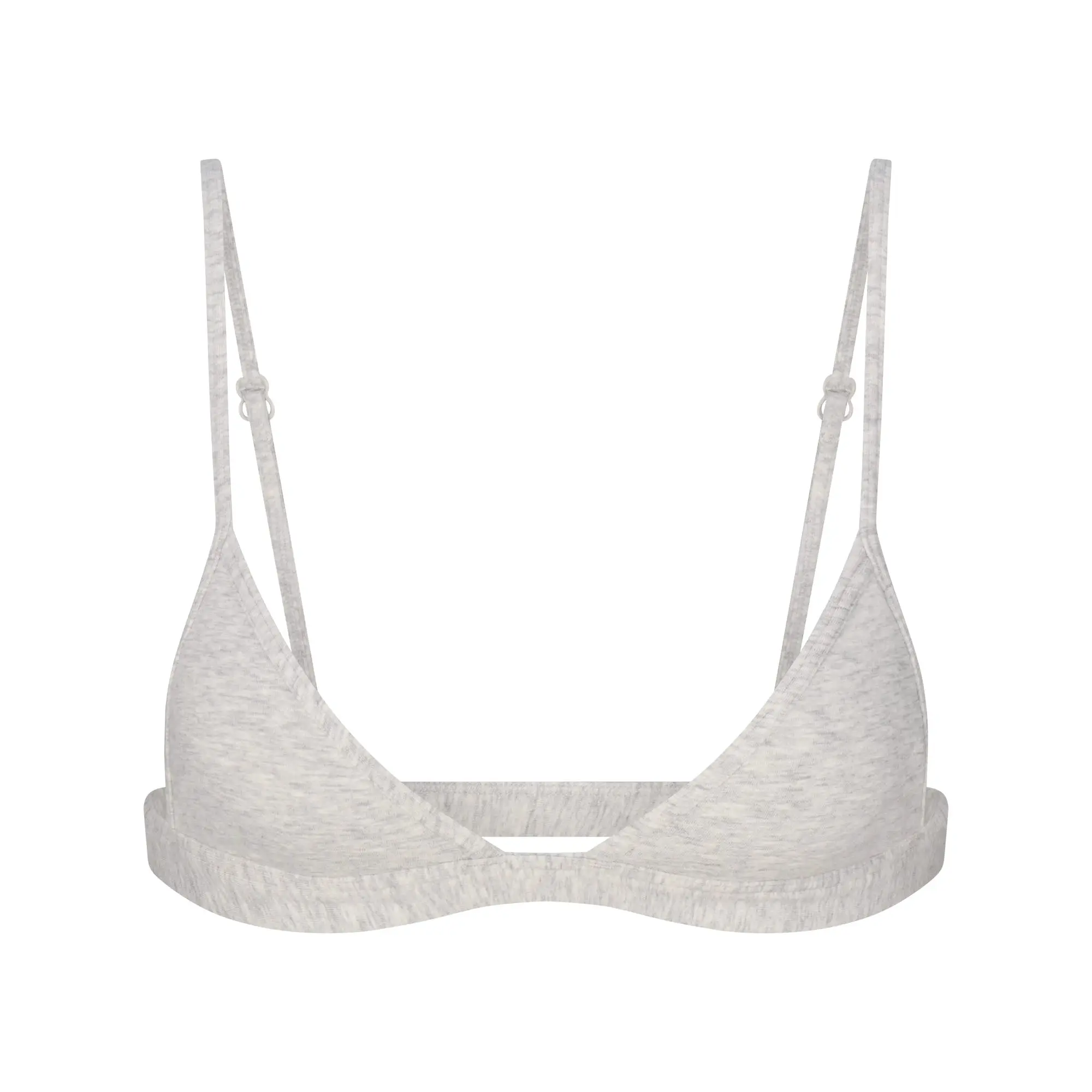 SKIMS EVERYDAY COTTON TRIANGLE BRALETTE SKIMS EVERYDAY COTTON TRIANGLE BRALETTE