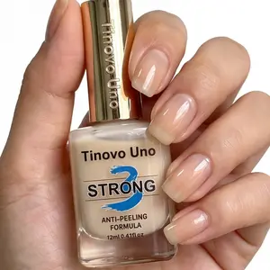 Tinovo Uno Beige Nail Strengthener Specifically formulated for soft, brittle nail edges Enhances shine with a glossy top coat Quick-drying protective formula Nail care treatment