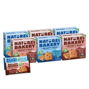 Hearty Bar Variety Pack, 1.69 oz Snack Bars (30 Bars), Vegan, Non-GMO, 9g of Plant-Based Protein
