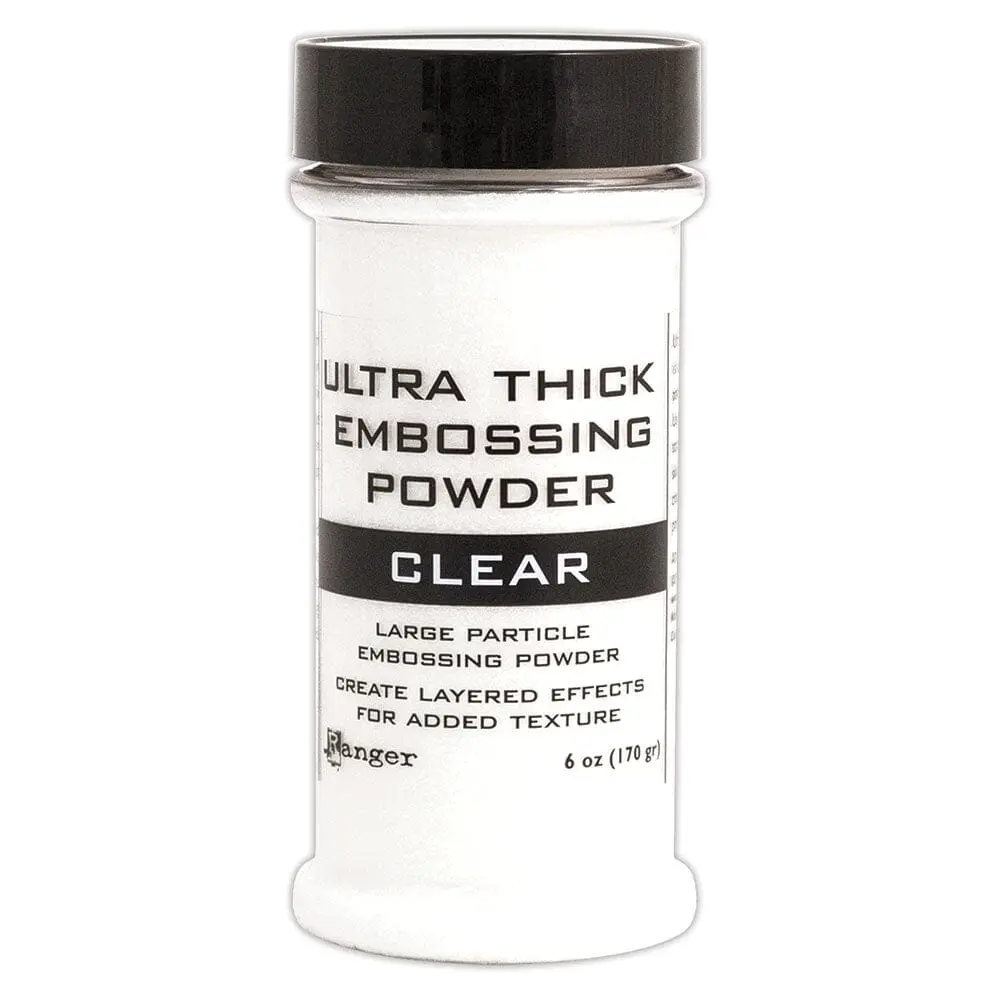 Embossing Powder Ultra Thick Clear Jar