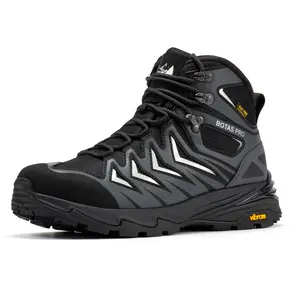 Botas Pro  Men's Waterproof Hiking Boots, 6 Inch Slip Resistant Light Weight Outdoor Boots