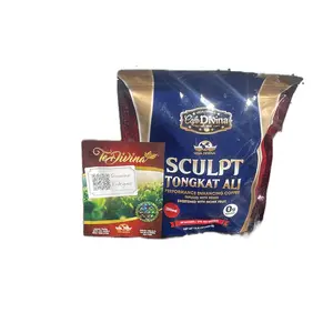 Vida Divina Sculpt Tongkat Ali Reishi Mushroom Coffee Beverage with Monk Fruit Zero Sugar, Medium Size, Non-Dairy Creamer