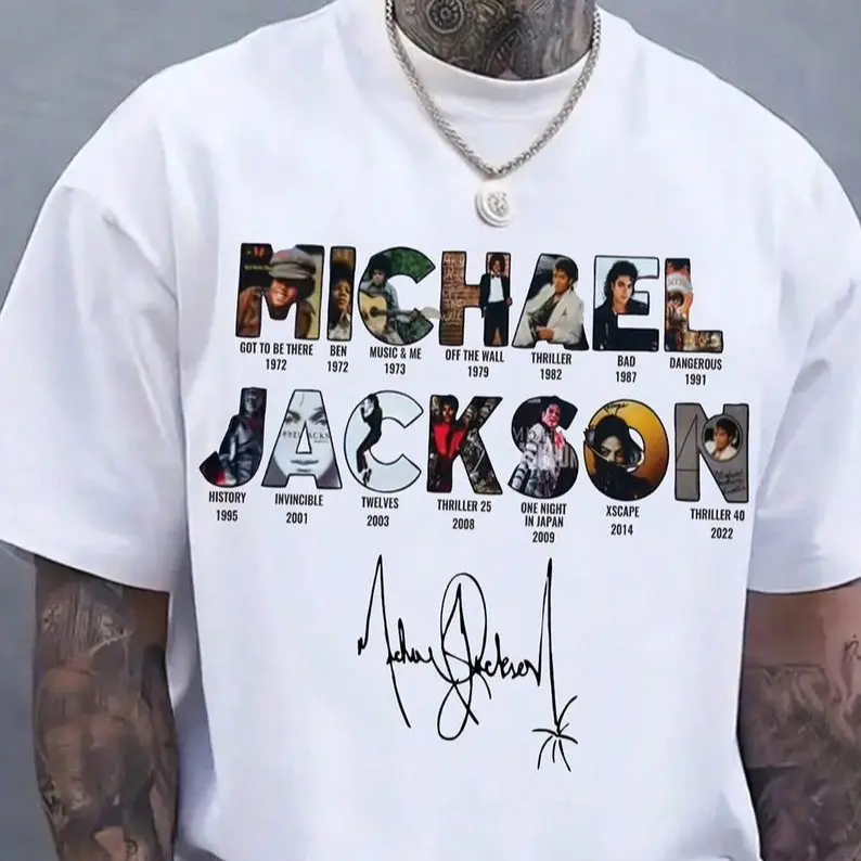 Michael Jackson 90s Graphic T-Shirt, King of Pop Shirt, Music