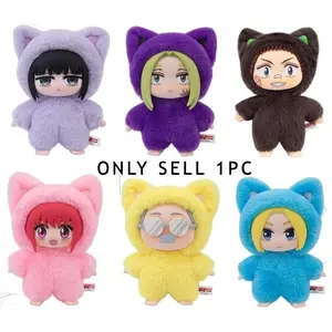 2026 New EAKI SAKAMOTO DAYS Cat Ear Plushie Plush blind box anime Kawaii Pendant Cute Doll Fashion Trend Gift Girl