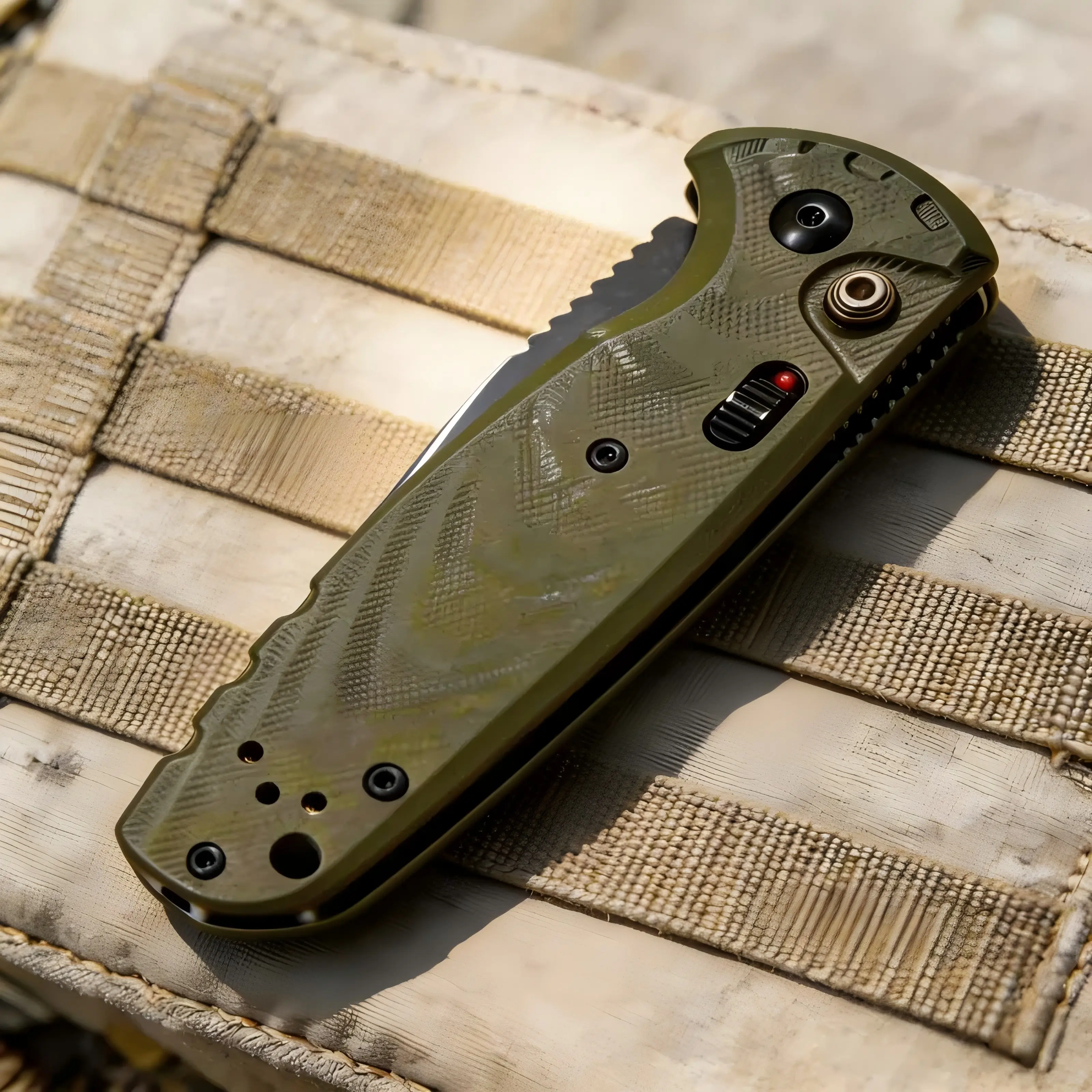 Pocketsize Compact D2 Steel EDC Folding Knife with G10 Handle - Survival Equipment, Knives, Hiking Tools for Outdoor Camping & Everyday Tasks
