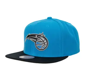 Mitchell & Ness Ryl Blue/Blck NBA Orlando Magic Team 2 Tone 2.0 Snapback