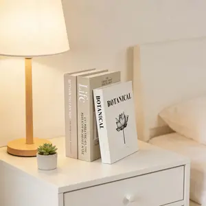 3pcs Realistic Book Decorations, Modern Book-Shaped Display Box, Fake Books for Showrooms, Instagrammable Decor, Window Display, Living Room Decor