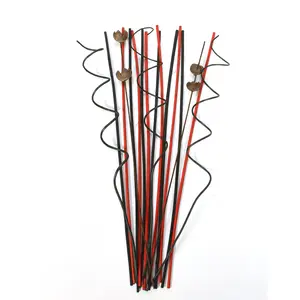 12.5 Botanical Diffuser Reeds – Natural Rattan Scent Sticks for Reed Diffusers, Home Fragrance, Farmhouse Decor, Office & Spa Use – Decorative Aromatherapy Refill Sticks