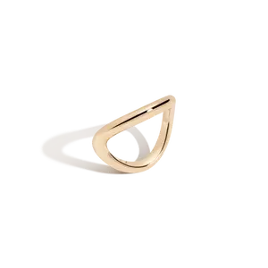 Gold Floating Ring