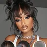 [LIVE] KEPHARE Pre Everything Body Wave 4X4 HD Lace Wigs Human Hair with Curtain Bangs Glueless Wig Pre-Plucked Pre-Cut Lace Bleached Knots Ready to Wear Frontal Wig Black Color 180% Density HD Lace Front