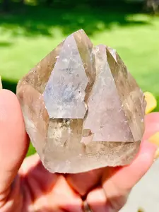 Madagascar Smokey Quartz Crystal Custer
