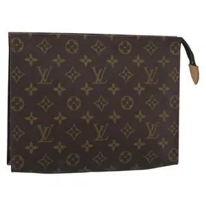 Pre-owned Louis Vuitton FINAL SALE Toiletry Bags Toiletry Pouch 26 AN0971