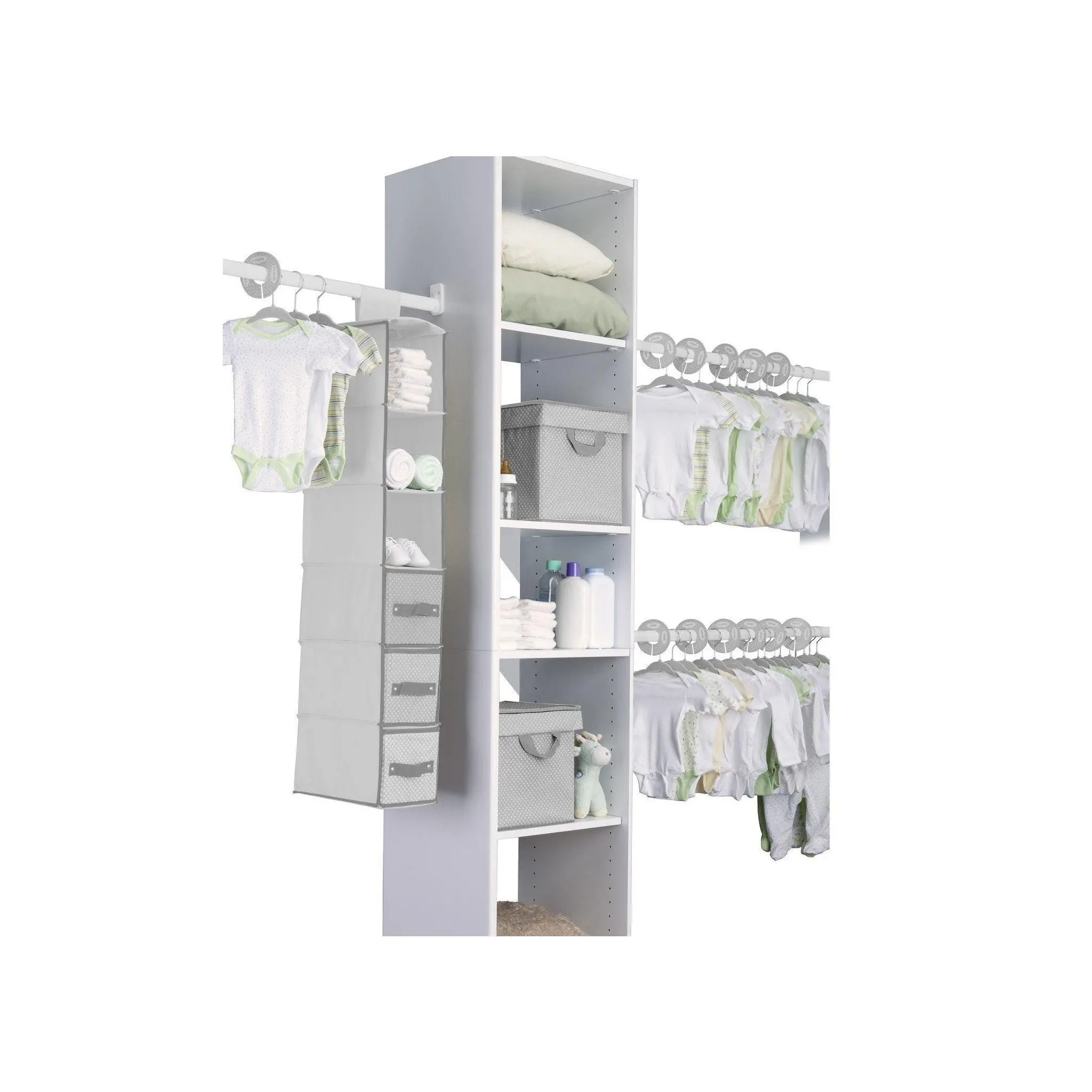 48 Piece Nursery Storage Set 48 Piece Nursery Storage Set