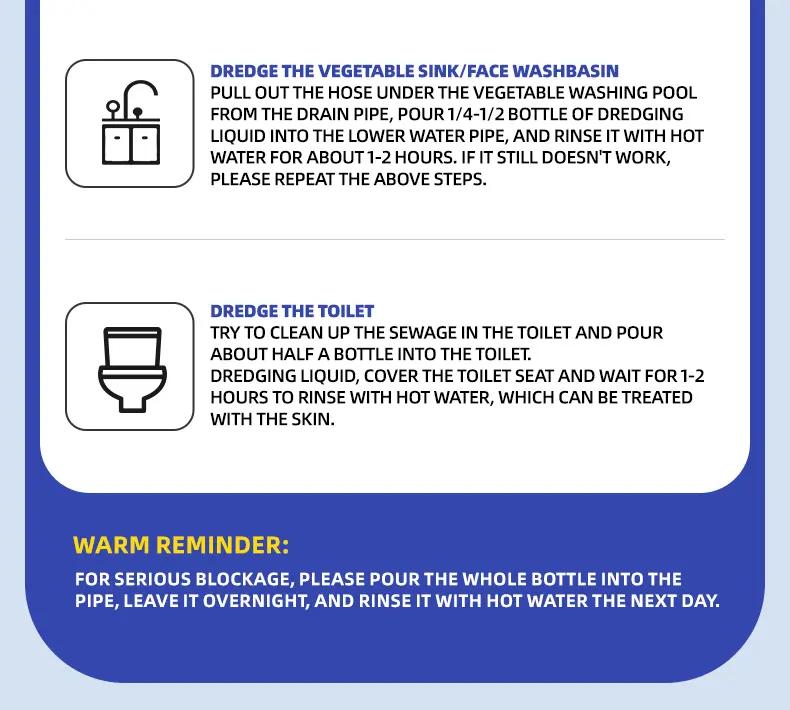 PICKZONE PIPE BOBO -Drain Unclogger Powerful Pipeline Dredging for Kitchen Sinks Shower Drains Tubs Dissolves 200+ Blockages Kills 99% Bacteria Safe for All Pipes Quick Dredging Formula Household Cleaner Bathroom Cleaning Tool PICKZONE PIPE BOBO -Drain Unclogger Powerful Pipeline Dredging for Kitchen Sinks Shower Drains Tubs Dissolves 200+ Blockages Kills 99% Bacteria Safe for All Pipes Quick Dredging Formula Household Cleaner Bathroom Cleaning Tool