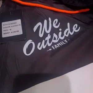We Outside Family Online Store Clothes - Black Color, Size M, MSRP $159.99