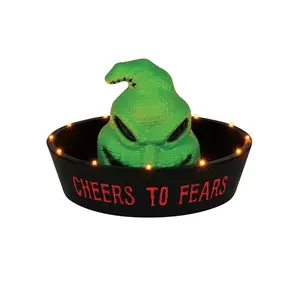 Disney Oogie Boogie Roulette Light Up Candy Bowl Decoration