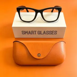 Men Fashion Wearable Smart Glasses Camera Video Recording & Translation Wireless Calling Music Playback Voice Assistant Portable Sports Eyewear Casual Smart Glasses Multifunctional Audio Sunglasses