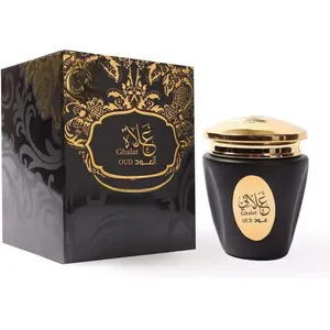 Bakhoor Oud Ghalaty – Premium Arabic Incense for Home, Long-Lasting Rich Oud Fragrance, Traditional Bakhoor for Burner, Oriental Scented Chips for Relaxation & Guests – 40g - بخور غلاتي من الماس للعطور