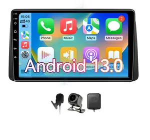 Android 13 Car Radio Stereo for Dodge Grand Caravan Chrysler Town & Country 2013-2016 9.2" Touchscreen 2+64GB Storage Wireless CarPlay Android Auto WiFi GPS Bluetooth 1080P Backup Cam