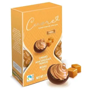 Witor's Chocolates, Cuore Chocolate Truffles with Creamy Filling, Italian Truffles, Made in Italy, Perfect for Gifting (5.11 Ounce, Dark Chocolate)