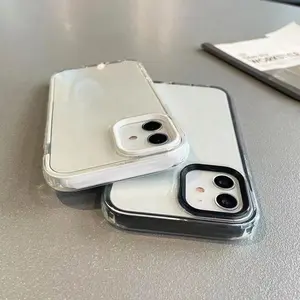 Stylish And Creative Transparent And Simple Mobile Phone Case Is Compatible With iPhone16 15 14 Plus 13 12 11 Pro Max Soft Edge 11 Protective Case, Suitable For Gifts For Male And Girlfriend Gift For Birthday, Mother, Family, Friends, Boyfriend,Girlfriend