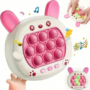 Handheld Quick Push Bubble Game Machine, Portable Fast Puzzle Play Toy, Suitable For Kids And Adults, Perfect For Party Use