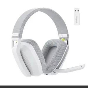 BINNUNE BW06 Wireless Gaming Headset with Noise-Cancelling Mic 2.4G Over-Ear for PS5 PS4 PC NS 63Hr+ Battery Esports Hpgaming Bluetooth Hifi Stereo Headphone Black Friday Christmas Gifts