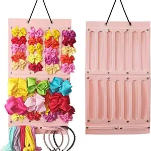 Organizer for Hair Clips and Hair Bows - Lightweight Hanger for Room Use, Ideal for Organizing Hair Accessories Decor Set Hangable