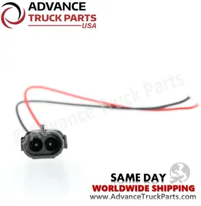 Advance Truck Parts W094114 Pigtail Connector 2 Pin