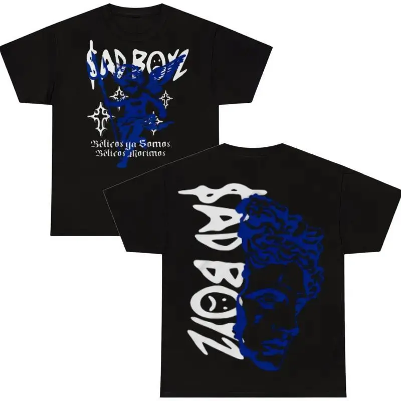 Sad Boyz Junior H Graphic Tshirt, Vintage Hip Hop Rap Shirt, Junior H shirt, Junior H Merch, Unisex Tee, Gift For Fan, Top Womenswear, Top Menswear y2k t-shirt