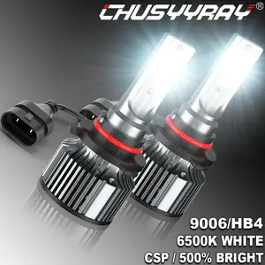 For Jeep Grand Cherokee 1999-2010 LED Headlight 9006 6500K White Low Beam Bulbs