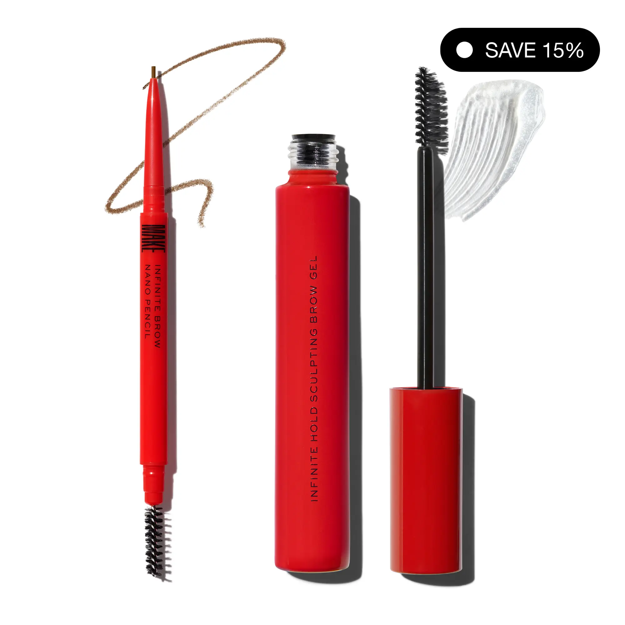 The Ultimate Make Brow Set – Includes Infinite Brow Nano Pencil + Infinite Hold Strong Hold Brow Gel The Ultimate Make Brow Set – Includes Infinite Brow Nano Pencil + Infinite Hold Strong Hold Brow Gel