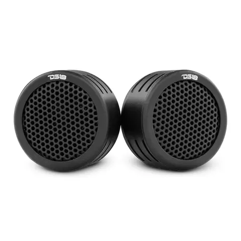 DS18 Piezo Super Tweeter Car Speaker - 40W Power, 80W Max, Small Compact Slim Design, 101dB Clarity, Crisp High Range Frequencies, Fits Tight Spaces, Ideal for Automotive Audio Installation