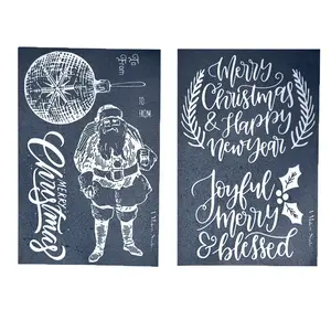 Vintage Christmas - Mesh Stencil 2 pack 5.5x8.5
