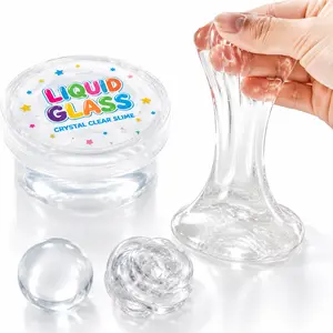 Putty Slime Metallic Sheen Stretchy Liquid Metal Like Heavy Duty Safe Stress Relief Slime Toy for Kids Adults