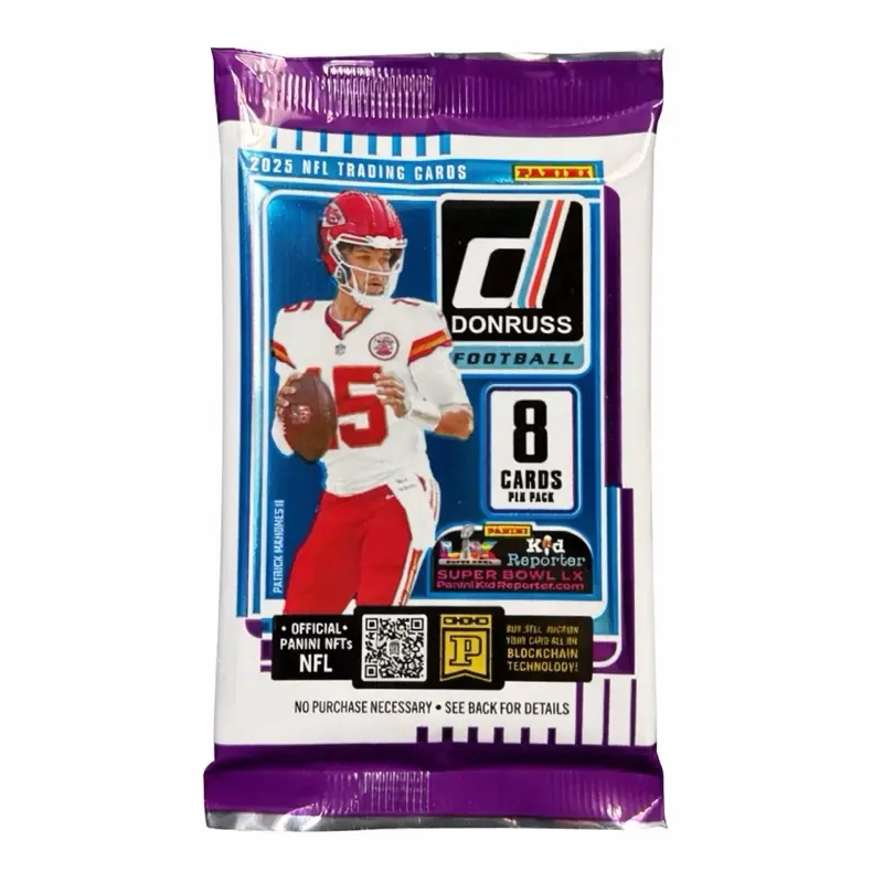 2025 Donruss Football Retail Pack 2025 Donruss Football Retail Pack