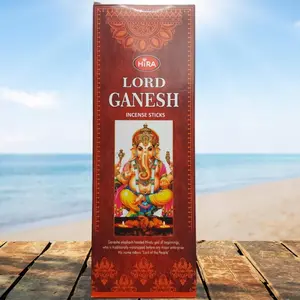Hira, Lord GANESH Incense - Scented Aroma for Freshening Spaces with Unique Fragrance