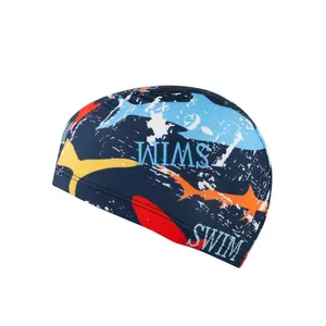 Unisex Polyester Swim Cap for Adults, Durable Swimming Hat for Men and Women, Comfortable and Breathable Pool Accessory