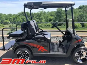 golf cart side stripe decals 3 m vinyl graphic kit for custom carts universal sporty wrap sticker decals