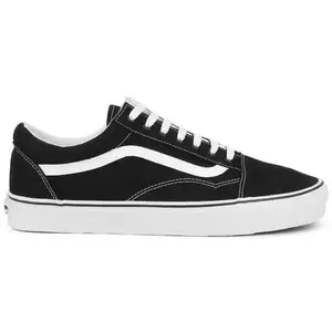 Vans Old Skool Black White (White Heel Tab) (men) by StockX
