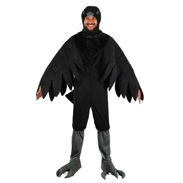 Adult Clever Crow Costume Adult Clever Crow Costume