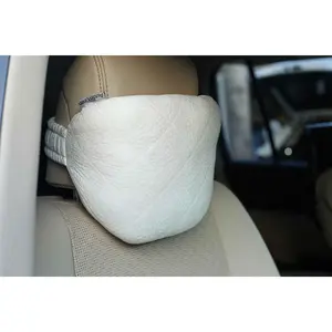 Bamboo Car Headrest Filled Pillow