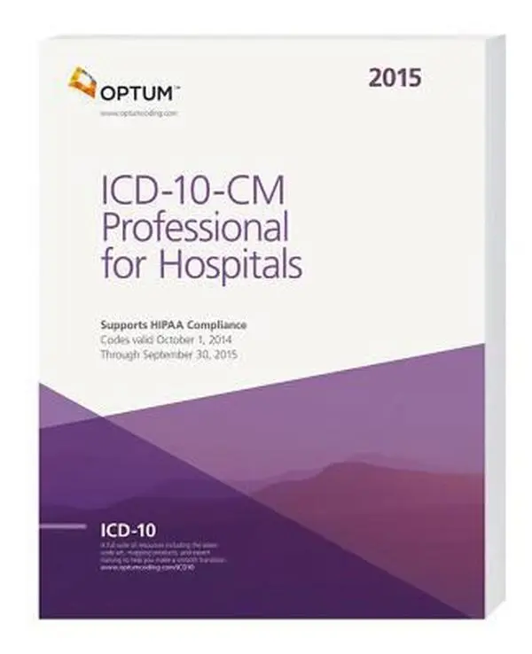 USED Book - ICD-10-CM 2015 Professional for Hospitals Draft: The Complete Official Draft Code Set by Inc. Optumlnsight (Paperback) - english