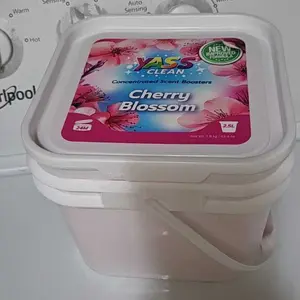 Yass Clean 64 oz (2.5L/1.8KG) Laundry Scent Booster Beads, Cream Coconut Sea Breeze Fragrance, Long-Lasting Freshness, Sensitive Skin Friendly