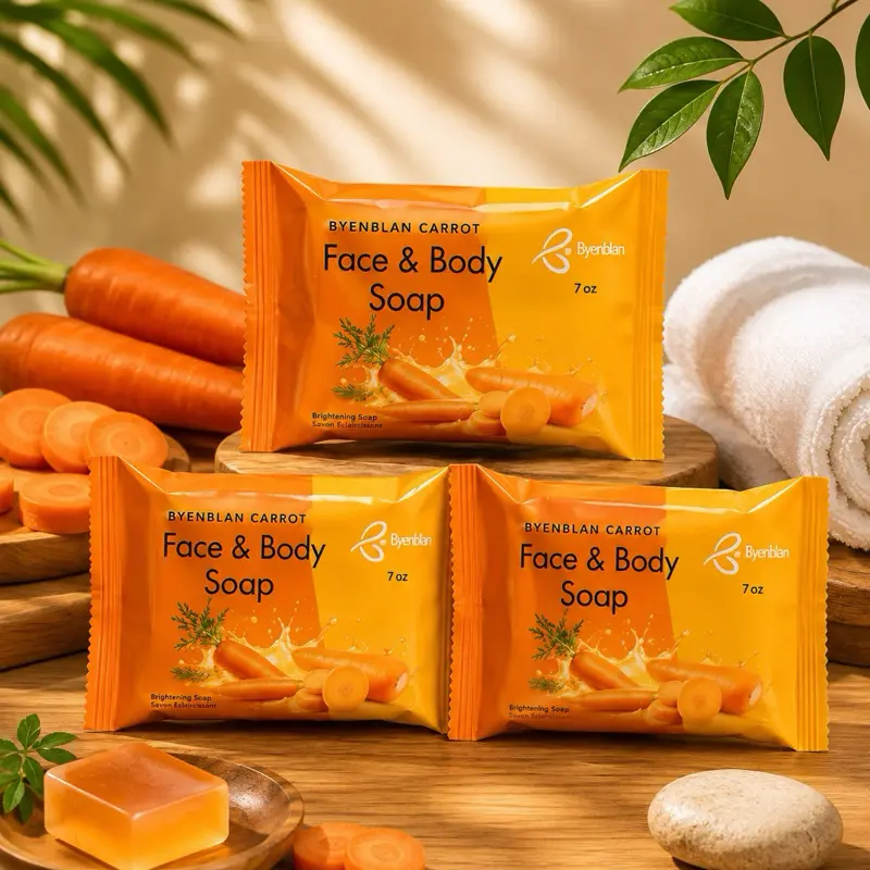Byenblan carrot soap