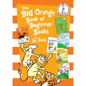 USED-The Big Orange Book of Beginner Books by Dr Seuss (Hardcover)
